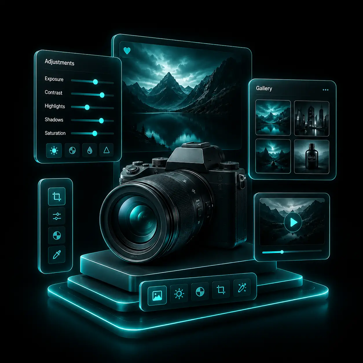 DVS Tech photography, video, editing, and visual content preview